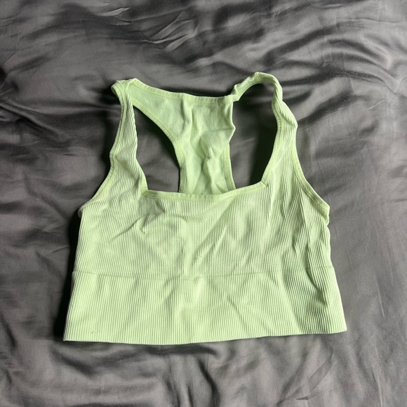 Light Green Square neck top - Picture 1 of 2